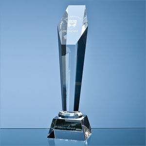 28cm Optical Hexagon Column Award