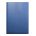 A5 desk diary in sky blue, white pages, Uk & World maps